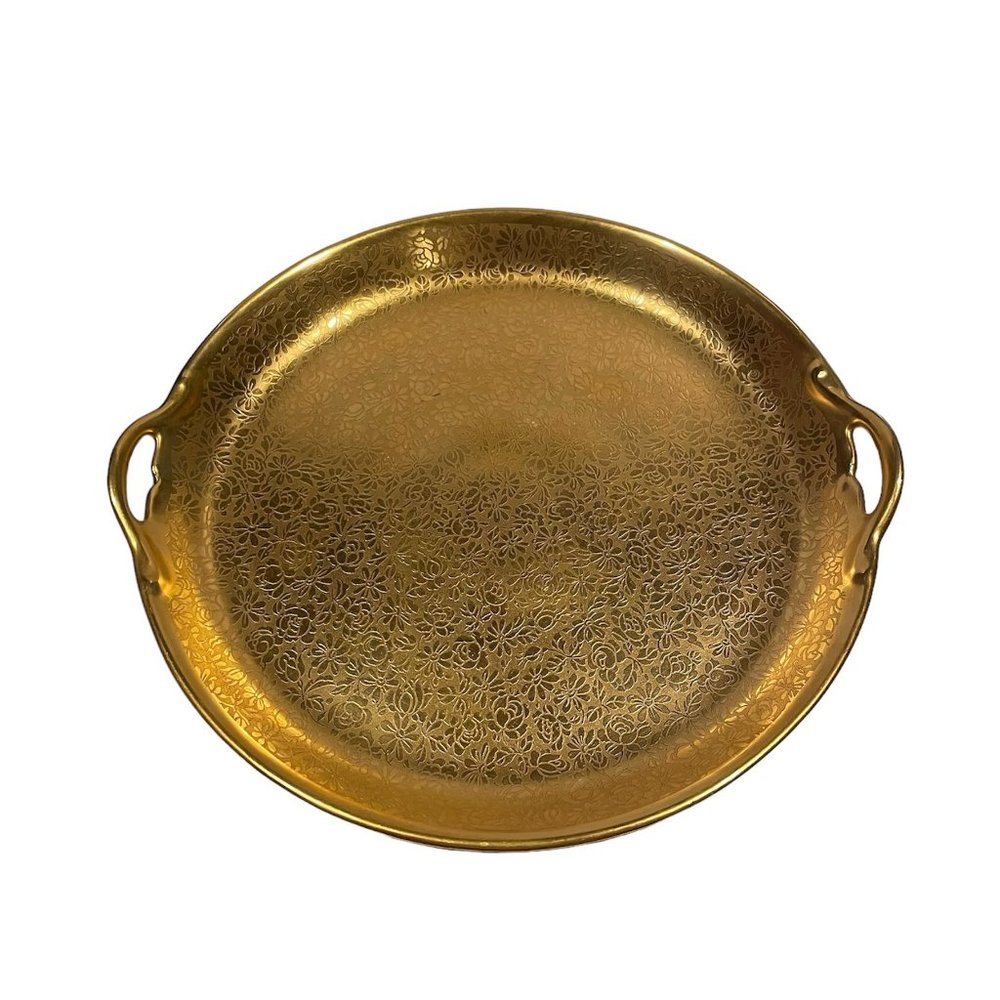 Packard Vintage Rose, Daisy 24k Small Plate
